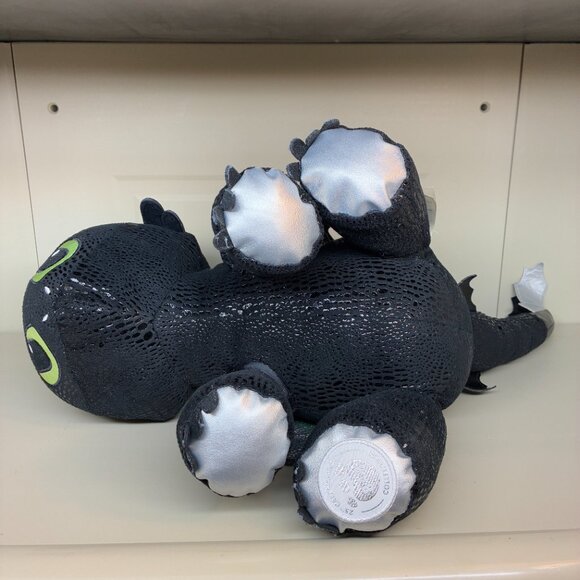 BAB Build a Bear Toothless How to Train Your Dragon Plush 25th Celebration WINGS - Picture 6 of 8